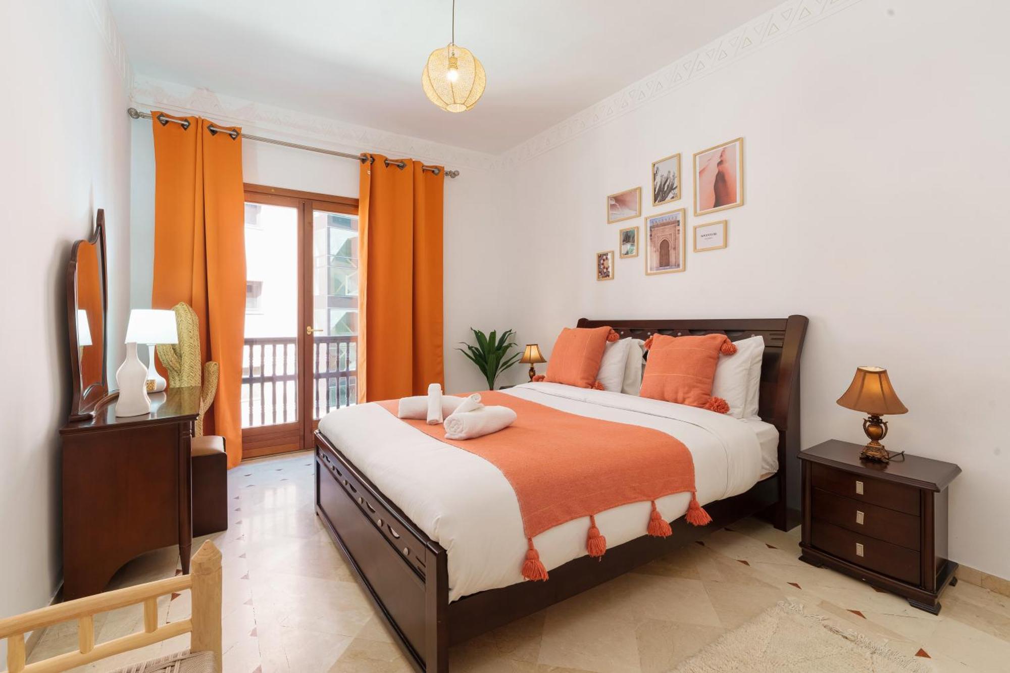 Appartement Chic Gueliz Plaza Avec Vue Marrákes Kültér fotó